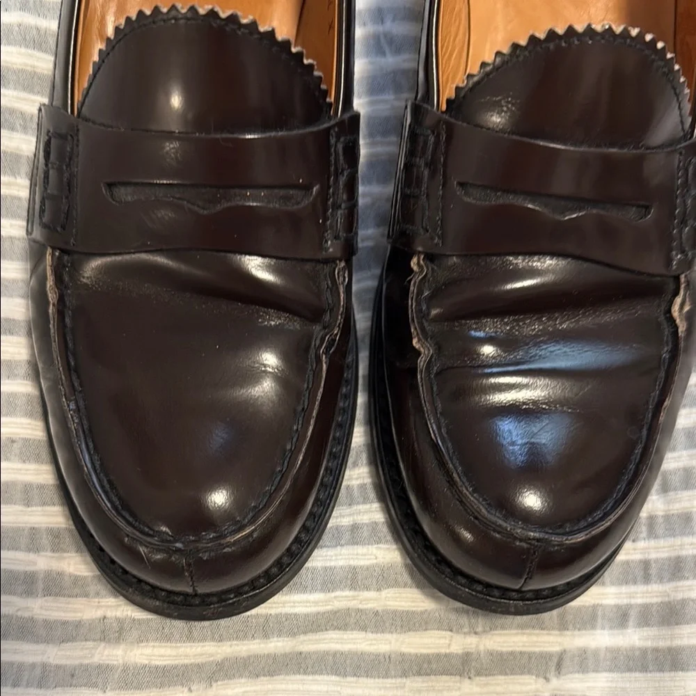 Church’s Pembrey Brown Leather Loafers 6 - Picture 3 of 7
